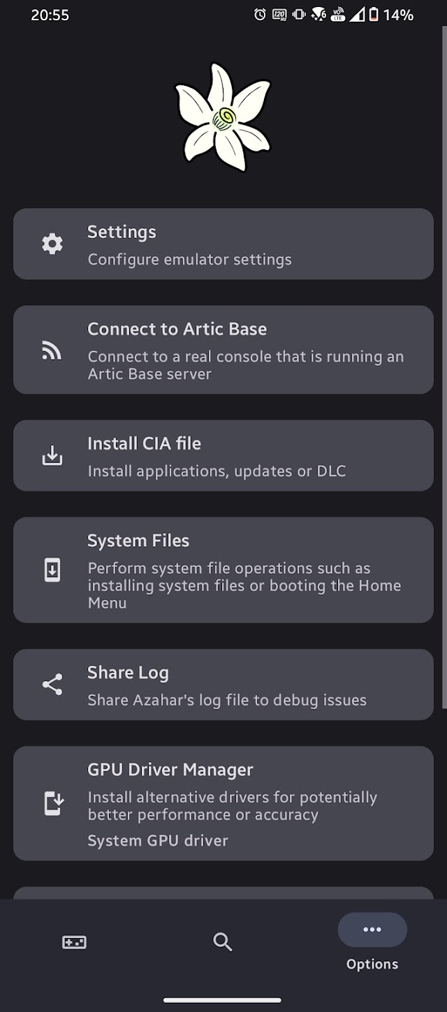 Azahar Emulator Resimleri