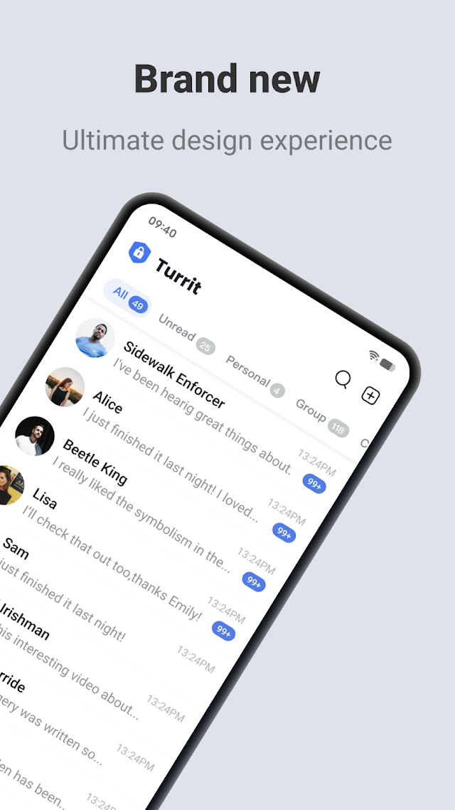 Turrit-Messenger for Telegram Resimleri