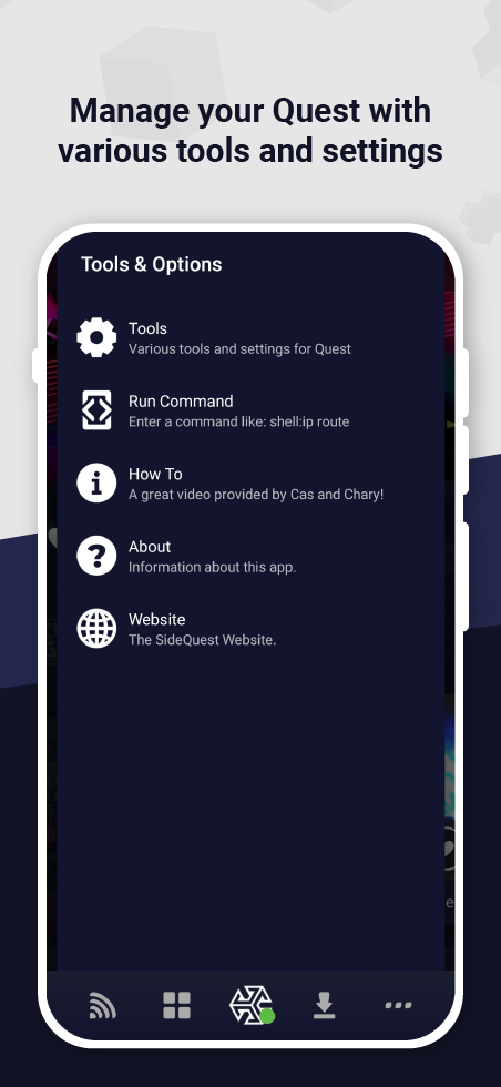 SideQuest ( BETA ) Resimleri