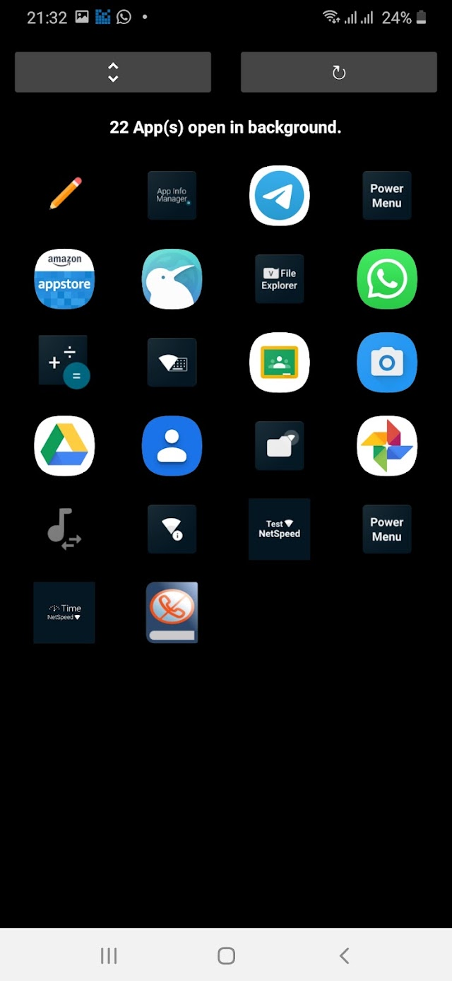 Background Apps & Process List Resimleri
