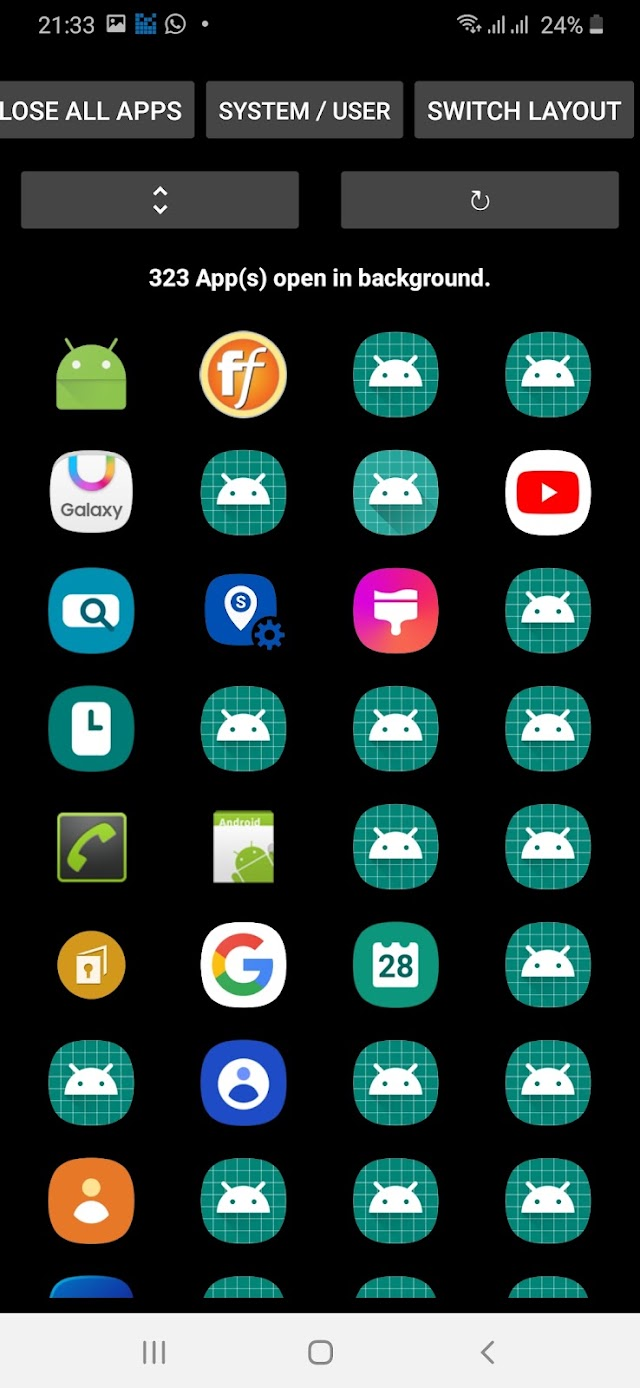 Background Apps & Process List Resimleri