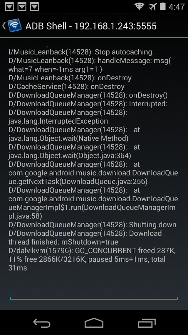Remote ADB Shell Resimleri