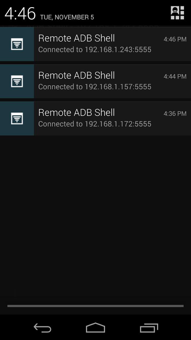 Remote ADB Shell Resimleri