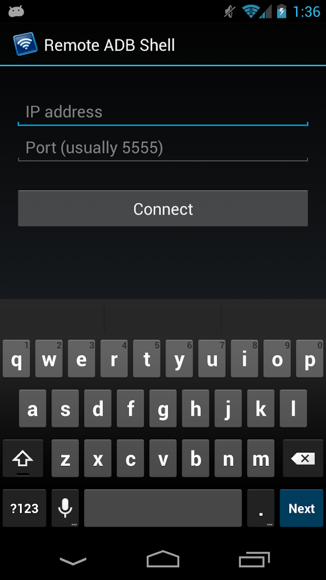 Remote ADB Shell Resimleri