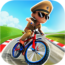 Android Little Singham Cycle Race ikonu