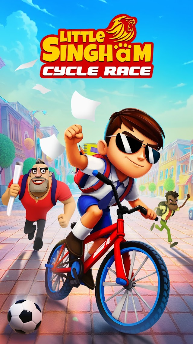 Little Singham Cycle Race Resimleri