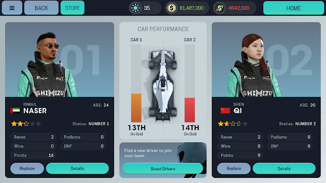 Motorsport Manager Mobile 3 Resimleri