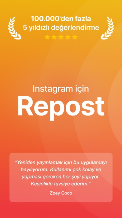 Repost+ for Instagram . Resimleri