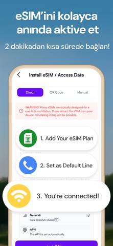 Pocket eSIM: Seyahat İnternet Resimleri