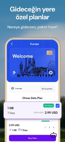 Pocket eSIM: Seyahat İnternet Resimleri