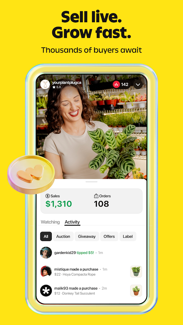 Whatnot: Shop, Sell, Connect Resimleri