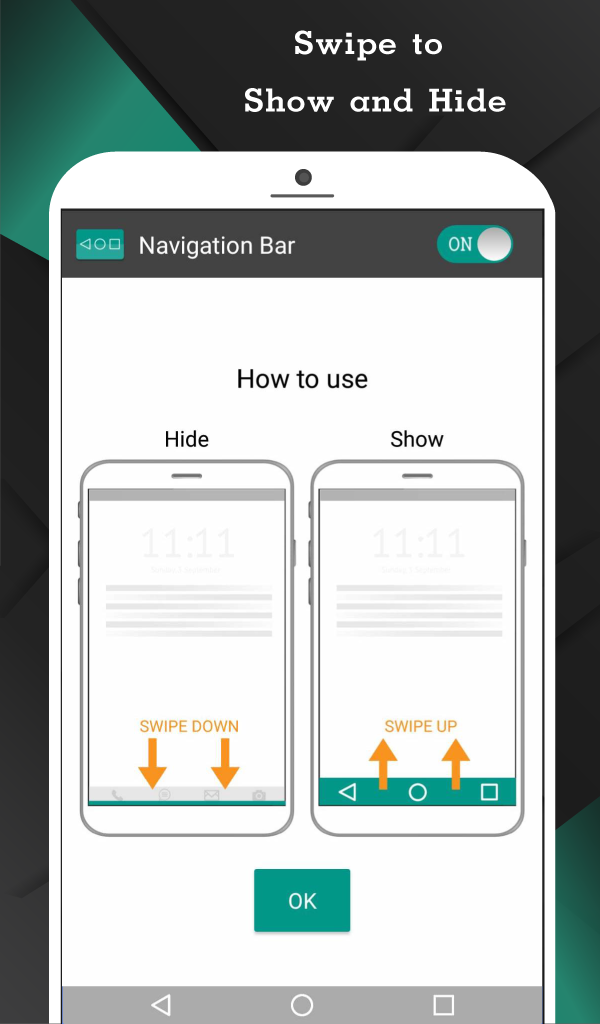 Navigation Bar for Android Resimleri