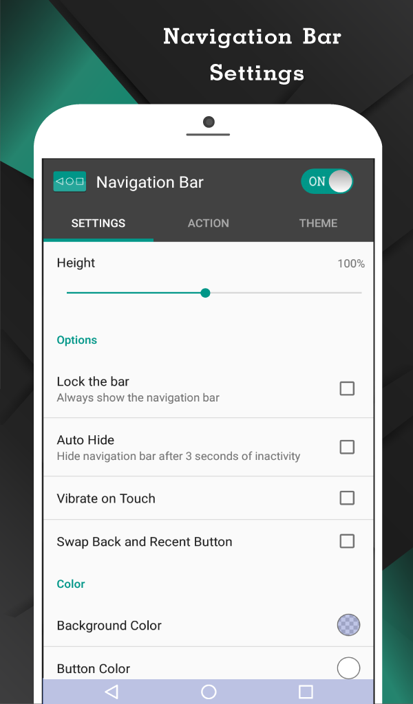 Navigation Bar for Android Resimleri