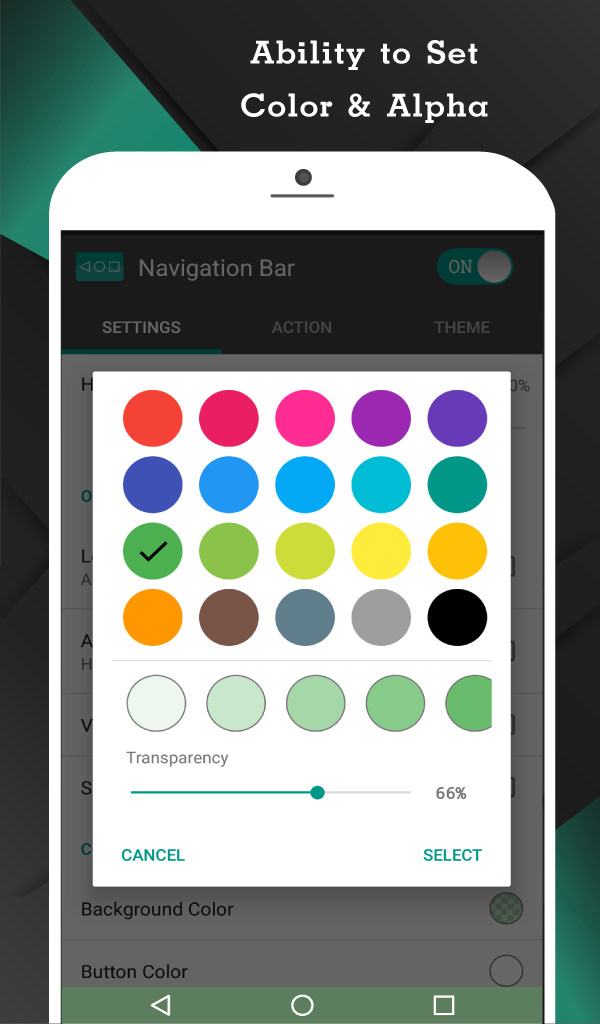 Navigation Bar for Android Resimleri