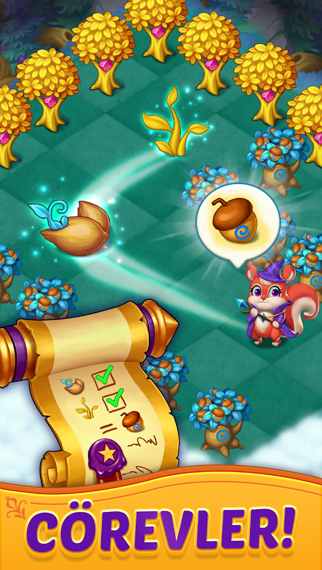 Merge Witches-Match Puzzles Resimleri