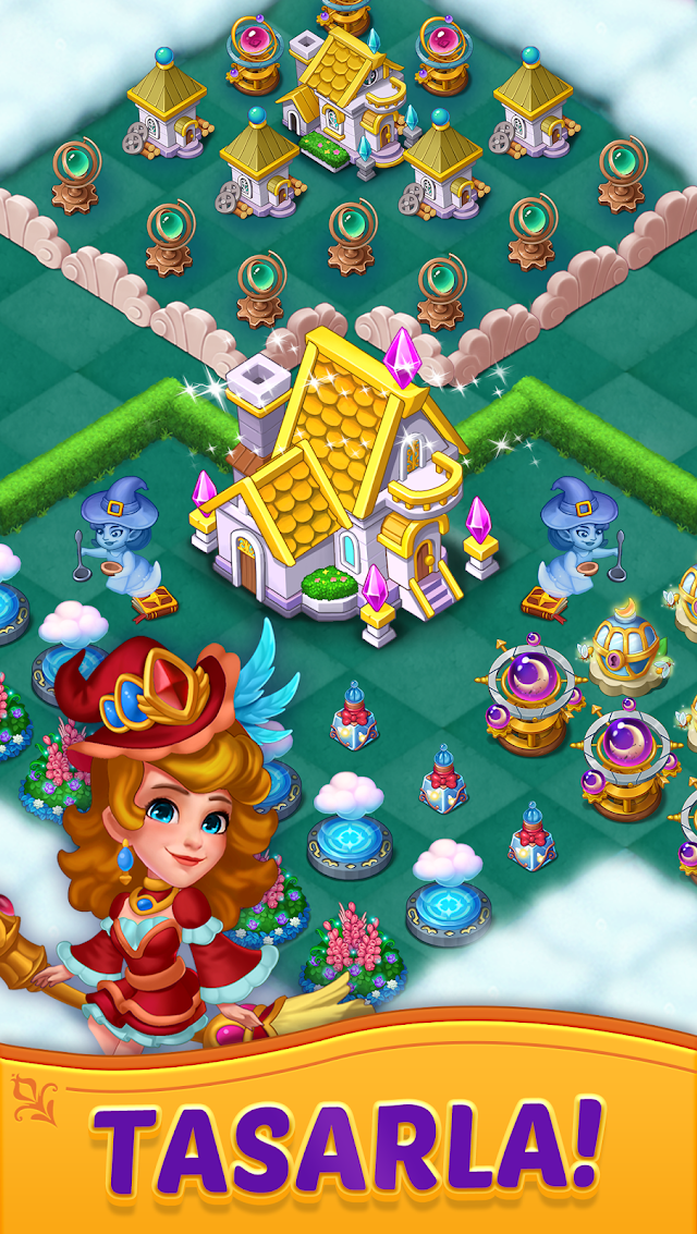 Merge Witches-Match Puzzles Resimleri
