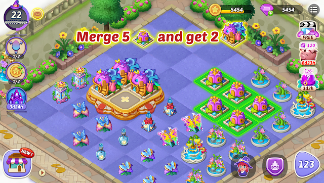 Merge Witches-Match Puzzles Resimleri