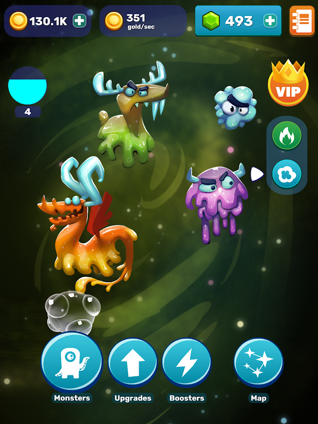 Tap Tap Monsters: Evrim Oyunu Resimleri
