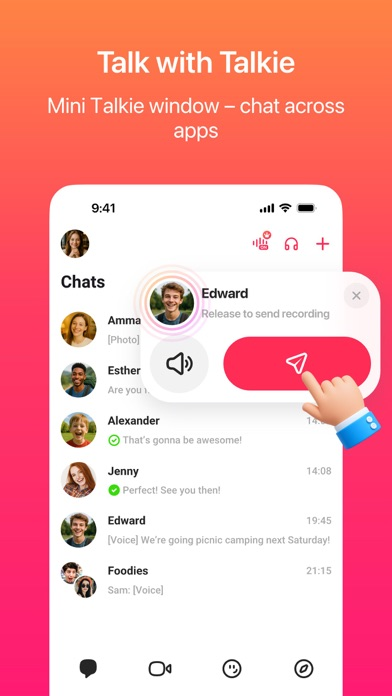 JusTalk Video Chat & Messenger Resimleri