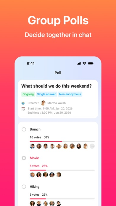 JusTalk Video Chat & Messenger Resimleri