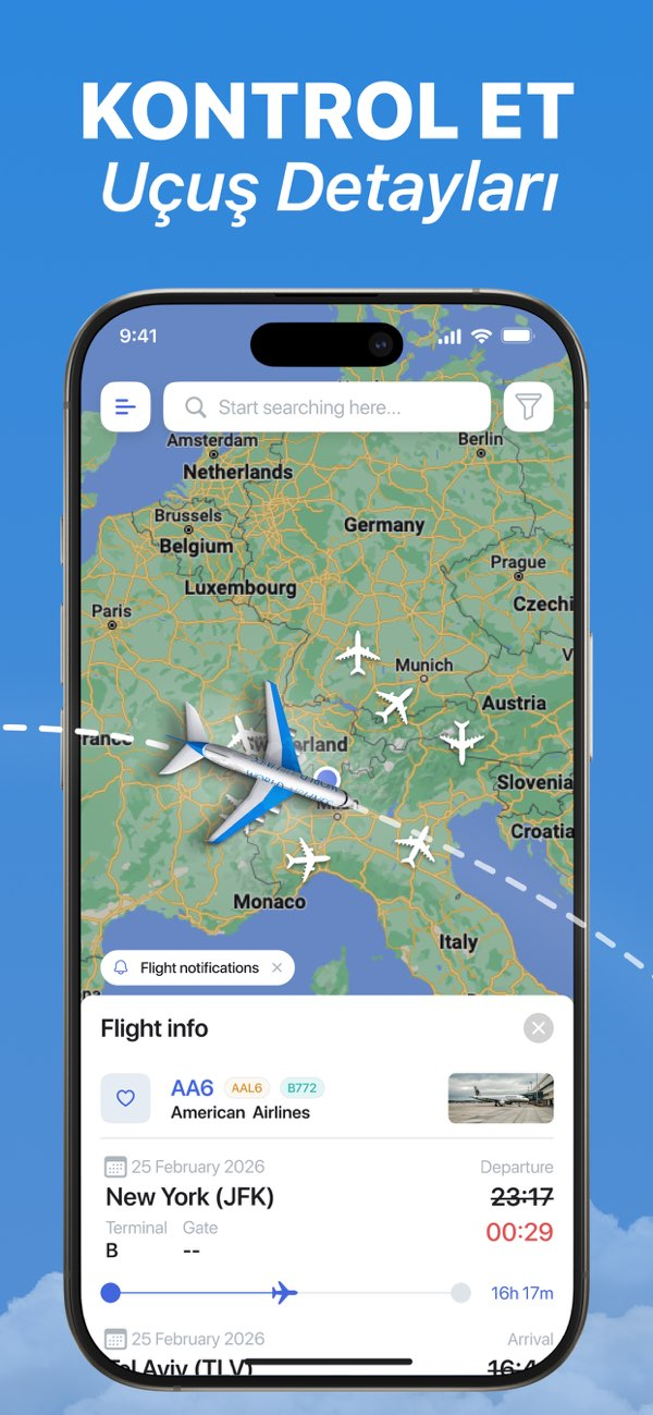 Flight Radar - U�ak Takip Resimleri