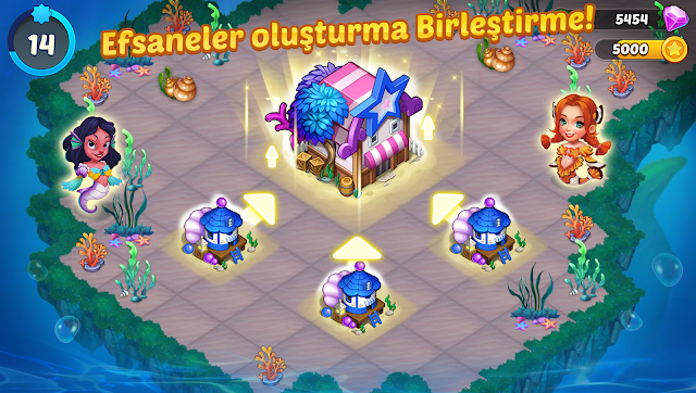 Merge Mermaids-magic puzzles Resimleri