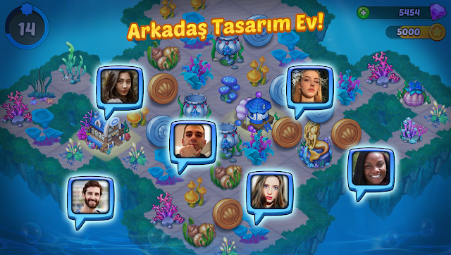 Merge Mermaids-magic puzzles Resimleri