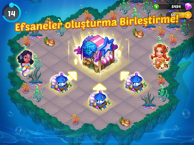 Merge Mermaids-magic puzzles Resimleri