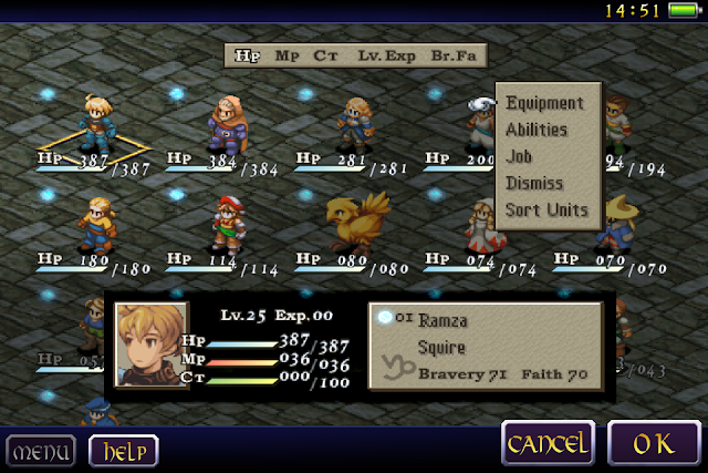 FINAL FANTASY TACTICS : WotL Resimleri