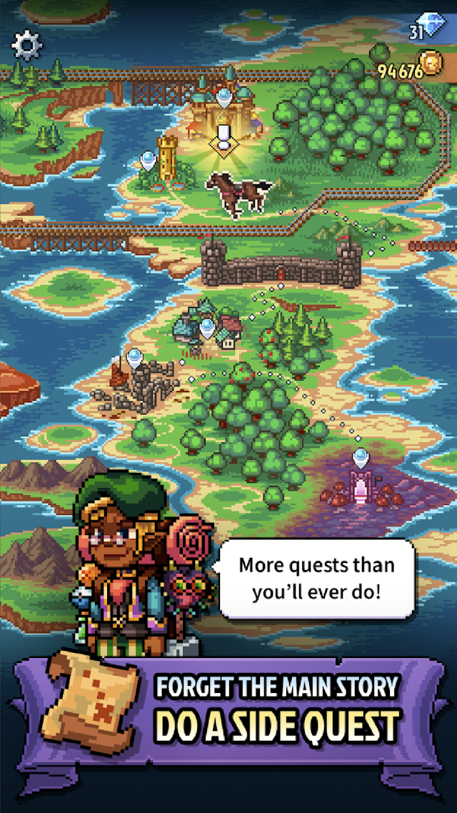 Knights of Pen and Paper 3 RPG Resimleri