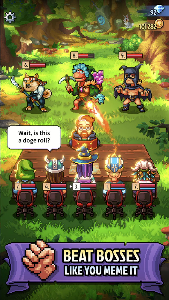 Knights of Pen and Paper 3 RPG Resimleri