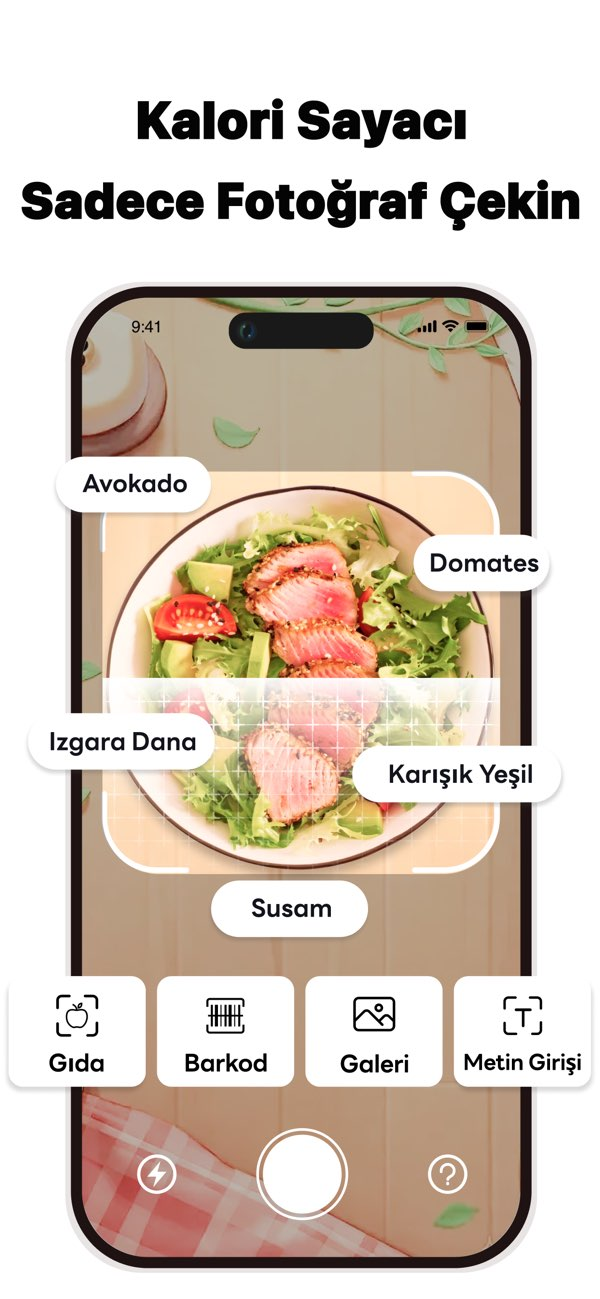 AI Calorie Tracker:FoodPilot Resimleri