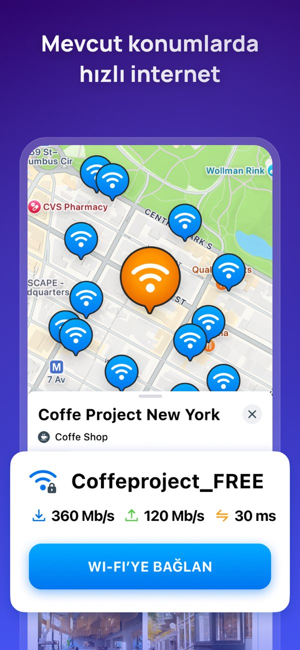 WiFi Map: �ifreler WiFi + eSIM Resimleri