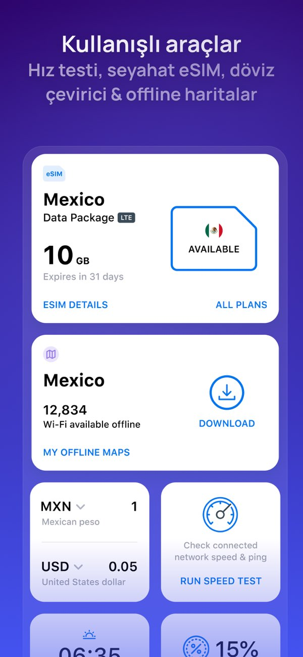 WiFi Map: �ifreler WiFi + eSIM Resimleri