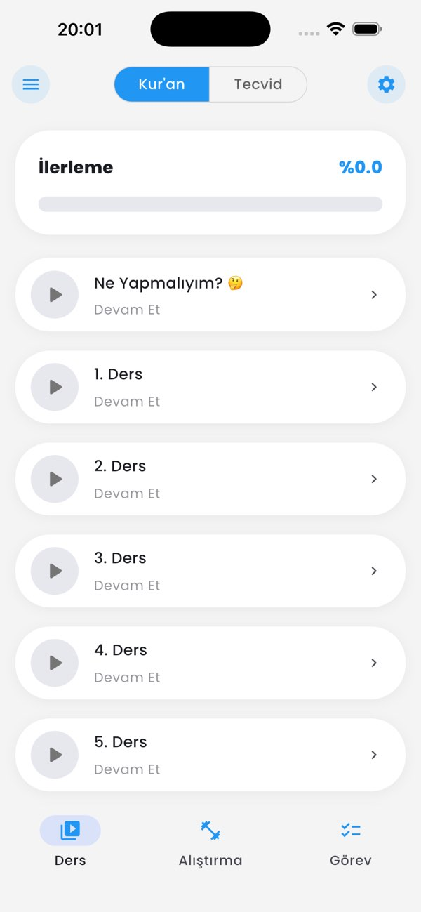 Lamelif Kur'an & Tecvid Resimleri