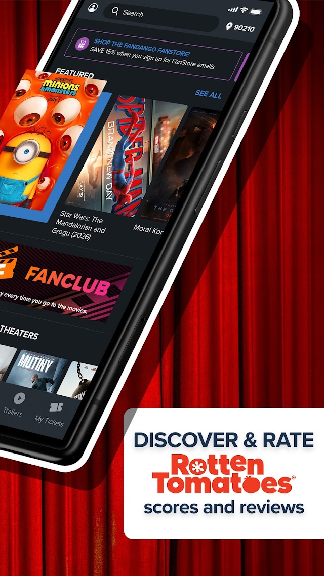 Fandango - Buy Movie Tickets Resimleri