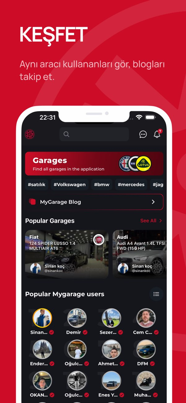 MyGarage Resimleri