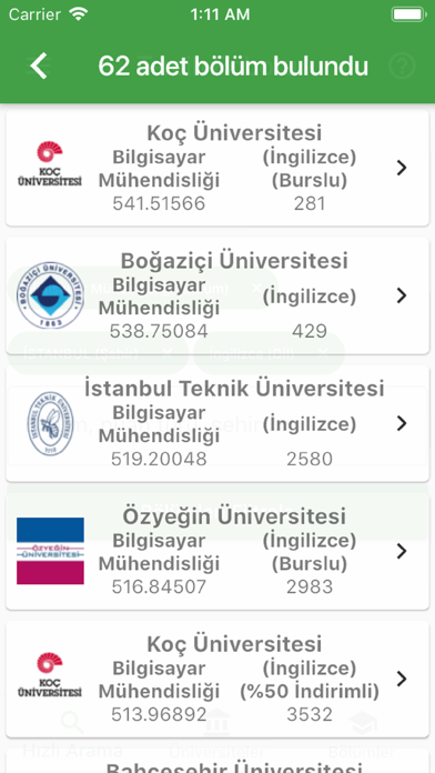 Güncel YKS Tercih Robotu Resimleri