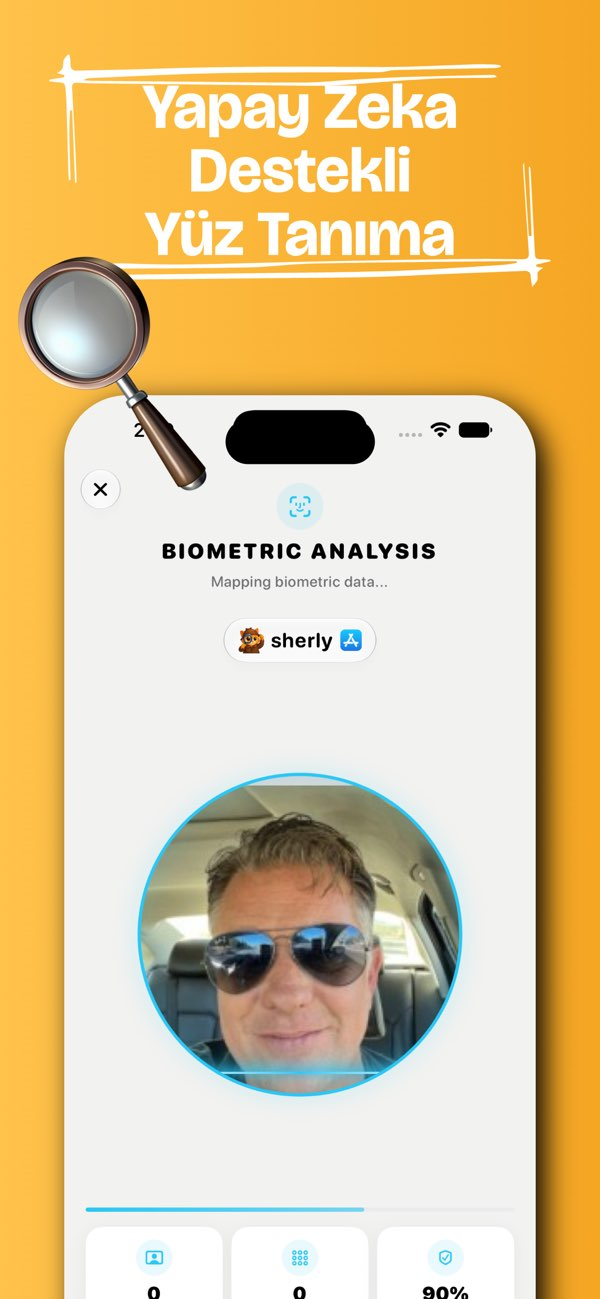 Sherlock � AI Face Search Resimleri