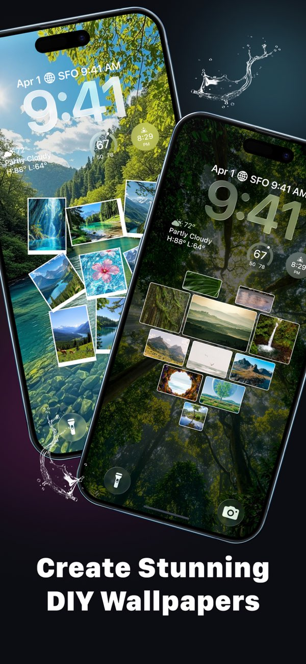 Retheme: Locket Widget, Theme Resimleri