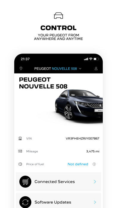 MYPEUGEOT APP Resimleri