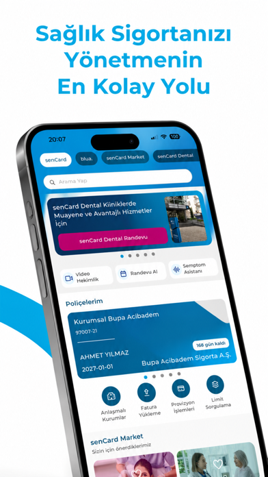senCard Mobil Resimleri
