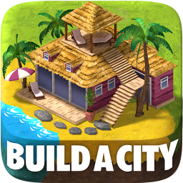 Android Town Building Game Tropic City ikonu
