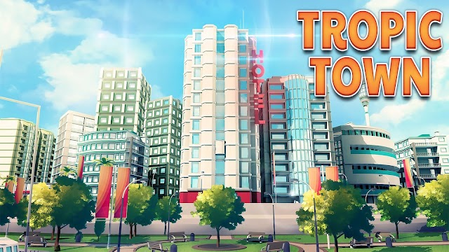 Town Building Game Tropic City Resimleri