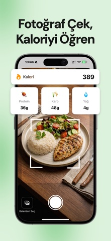 Kilo: AI Kalori Hesaplama Resimleri