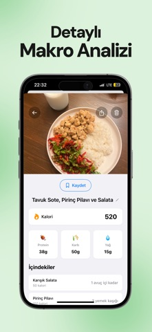 Kilo: AI Kalori Hesaplama Resimleri