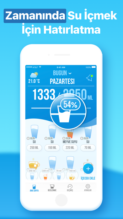 Su Hatırlatıcı -Water Reminder Resimleri