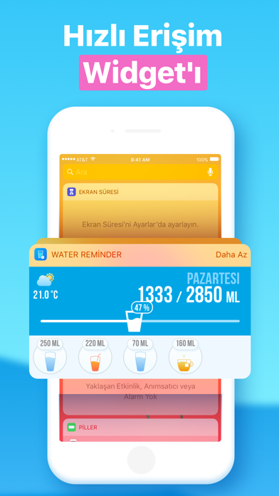 Su Hatırlatıcı -Water Reminder Resimleri