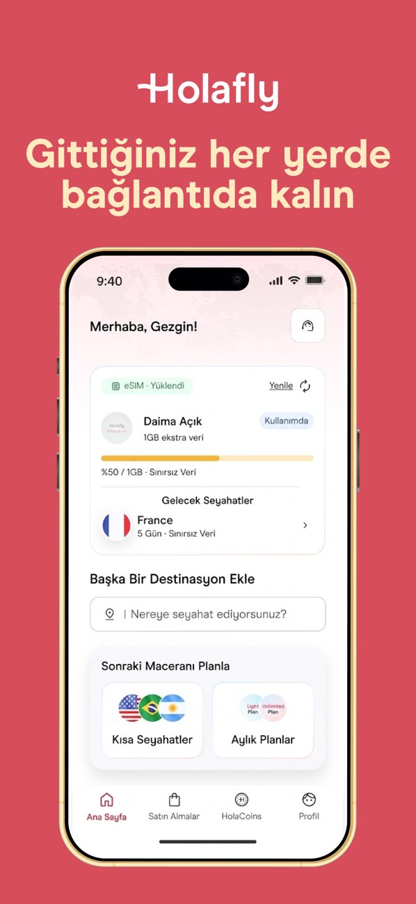 Holafly eSIM: Sınırsız Veri Resimleri