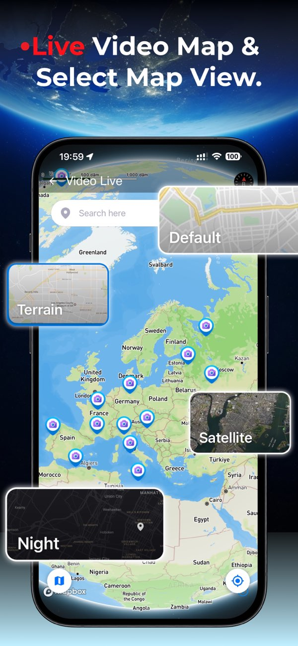 TerraCam: GPS Satellite Resimleri